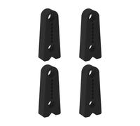 Door Lock Protector - Car Slam Stopper for Vehicles | Flexible Rubber with Adhesive Grip, 4 Pieces Cushion Guard, Anti Collision Cover for Urban Riding Commuting Short Trips Family Outings