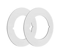 Door Lock Repair Plate - Stainless Steel Latch Filler Cover Fixing Repair Kit | Round Doors Knob Reinforcement Plates | Doors Lock Fixing Plate | Round Door Knob Reinforcement Plat For Home, Living Ro