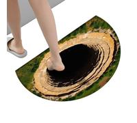 Door Mat | 3D Optical Illusion Anti-Slip , Optical Illusion Rugs For Entryway Playroom Indoor Bedroom Living Room Kitchen Apartment Office Hotel Dorm Party Decorations Outdoor Use , Bold Design For Da