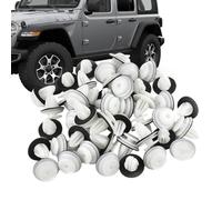 Door Panel Clips - Car Trim Retainer, Replacement Fasteners, 50X Clips, Wear-Resistant Automotive Accessories, Sturdy Retainer Kit, Secure Vehicle Fix, High-Quality Fastening Parts, Universal