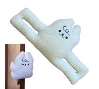 Door Pinch Guard - Plush Door Stopper | Cartoon Finger Protector | Soft Plush Material; Helps Reduce Door Slams; Protects Fingers And Cushions Doors.