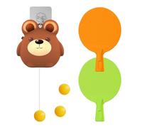 Door Pong Game for Kids - Adjustable Table Tennis Trainer, Portable Interactive Sport Toy, Hanging Practice Set | Yard Wall Indoor Play Training, Brain Mind Coordination Activity, Home Recreation