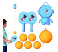 Door Pong Game For Kids | Hangable Table Tennis with Racket and Balls Adjustable Door Ball Game For Two Player Enhanced Coordination Daily Exercise Boys Girls Teens Party Indoor Use,