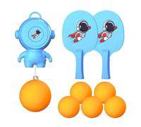 Door Pong Game | Hangable Adjustable Table Tennis Trainer - with Racket and Balls Adjustable Over Door Pong Game, Enhanced Coordination Daily Exercise For Family Boys Girls Teens Party