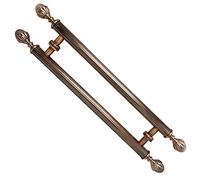Door Pull Sliding Barn Door Handle Pull Stainless Steel, European Style Two Sided Door Knob, Indoor Outdoor Wood Doors/Closet/Yard Gate Handles (Size : 150cm/59inch)