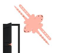 Door Silencer, Adjustable Silicone Latch Cover, Soft Noise Reducer and Lock Preventer for Bedroom, Nursery, Quiet Close Solution for Sleep and Rest Time, 4.17x8.66 Inches