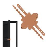 Door Silencer, Adjustable Silicone Latch Cover, Soft Noise Reducer and Lock Preventer for Bedroom, Nursery, Quiet Close Solution for Sleep and Rest Time, 4.17x8.66 Inches