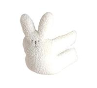 Door Slam Stopper Baby Proof Door Slam Stopper Lamb Cashmere PP Cotton Anti Pinch Door Pinch Guards for Prevent Finger Pinch Injuries,Child or Pet from Getting Locked in Room (Little Rabbit)