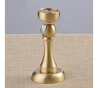 Door Stop, Antique Brass Magnetic Door Stop Vintage Magnetic Door Stopper Wall Mounted Duty Door Holder Doorstops Door Stoppers with Mounted Screws, Magnet Door Catch for Home and Office, 3Pcs ( Color