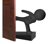 Door Stop - Cute Rubber Figures, Heavy Duty Floor Bumper with Anti Slip Traction Base, Decorative Safety Wedge Hardware, Ideal for Preventing Slams in a Quiet Workplace or Bedroom Setting