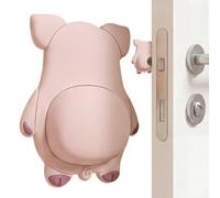 Door Stop Wall Guard - Self Adhesive Shock Absorbent Protector For Surfaces Safety | Soft Silicone Cushion Pad Design, Impacted Reduction Accessory For Kitchen Bedroom Bathroom Hotel Apartment Use