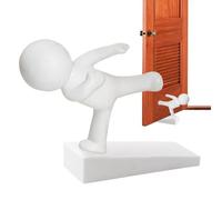 Door Stoppers - 9x5x3cm Cute Rubber Figures Doorstop, Creative Draft Bottom Bumper, 1x Door Stops For Bottom Of Doors, Safety Device For Apartment, Office, Bedroom, Room, Floor, Wall Security