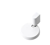 door stoppers, Succión al suelo en dormitorios, sin necesidad de perforar. Puerta de baño con tope táctil, sin imán, con cierre mecánico automático.,for doors(SILVER)