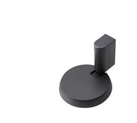 door stoppers, Succión al suelo en dormitorios, sin necesidad de perforar. Puerta de baño con tope táctil, sin imán, con cierre mecánico automático.,for doors(Pearl gray)
