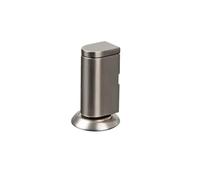 door stoppers, Tope de puerta sin perforaciones, con ventosa, silencioso, anticolisión, for dormitorio y baño. Con sensor táctil.,for doors(Brushed silver)