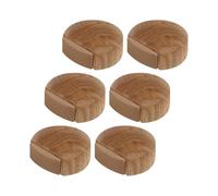 Door Stops - Adhesive Wooden Door Stop for Floors and Parquet - Adhesive Door