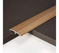 Door Strip Threshold Transition Strip 4" Width Aluminum Floor Transition Threshold Strip, Rug Edge Trim Uneven Floor Covering Strips, Gap Connecting Strip Reducer