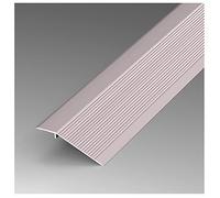 Door Strip Threshold Transition Strip 4" Width Aluminum Floor Transition Threshold Strip, Rug Edge Trim Uneven Floor Covering Strips, Gap Connecting Strip Reducer