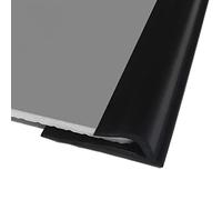 Door Strip Threshold Transition Strip 5/4/3/2/1 M Long Carpet Trim Strip Floor Edge Guard Strip, Transition Strip for Between Carpet, Vinyl Flooring, and Concrete, Flexible PVC