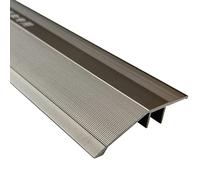 Door Strip Threshold Transition Strip Aluminum Floor Transition Strip Reducer Flute, Carpet Trim - 4.3cm / 1.7in Wide, 0.8cm / 0.3in Height, 5/4.6/4.3/4/3.6/3.3/2.9 ft Long