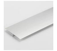 Door Strip Threshold Transition Strip Aluminum T Floor Gap/Seam Covering Strip 4cm / 1.57" Wide, Cuttable Floor Transition Strip for Wood Vinyl Laminate Tile Floors