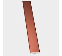 Door Strip Threshold Transition Strip Aluminum T-Molding Floor Transition Strip Metal Divider, 35"/39"/43"/47"/51"/55"/59" Long, Adhesive Tile Trims, Wood to Carpet