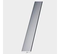 Door Strip Threshold Transition Strip Aluminum T-Molding Floor Transition Strip Metal Divider, 35"/39"/43"/47"/51"/55"/59" Long, Adhesive Tile Trims, Wood to Carpet