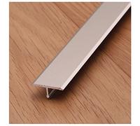 Door Strip Threshold Transition Strip Black Alloy T Molding Floor Transition Strip, Self-Adhesive Doorway Floor Gap Cover, Wood to Tile, Vinyl to Wood, Carpet to Tile