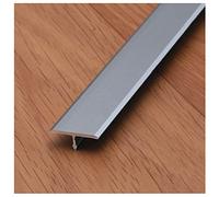 Door Strip Threshold Transition Strip Entry Golden Floor Transition Strip for Seams, T Model Self-Adhesive Alloy Floor Gap Trim Strips, Wood to Tile, Vinyl to Wood, Carpet to Tile