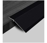 Door Strip Threshold Transition Strip Floor Transition Strip Non-Slip Reducer Flute Aluminum, Big Drop Gap Cover for Doorway Entry, Extra Wide Flooring Edge Trim Strips