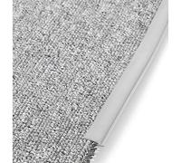 Door Strip Threshold Transition Strip Gray Floor Mat Edging Guard Strip Rug Edge Trim Strip Flexible PVC, Floor Mat Edge Protector, for Threshold Height Less Than 10mm