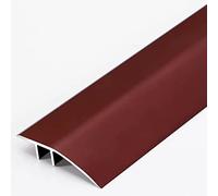 Door Strip Threshold Transition Strip Reducer No-Nail Floor Transition Strip, Tile to Hardwood, Gap Covering Strip for Height Differences of 0.2-0.4 Inch, Carpet Edge Trim