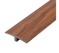 Door Strip Threshold Transition Strip T-Molding Self-Adhesive Floor Seam Transition Strips, PVC Floor Edging Trim for Doorway Threshold Transition, 35" / 39" / 43" / 47" / 51" / 55" / 59" L