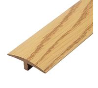 Door Strip Threshold Transition Strip T-Molding Self-Adhesive Floor Seam Transition Strips, PVC Floor Edging Trim for Doorway Threshold Transition, 35" / 39" / 43" / 47" / 51" / 55" / 59" L