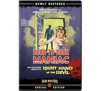 DOOR TO DOOR MANIAC (1961) WITH BONUS FILM, RIGHT HAND OF THE DEVIL
