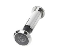 Door Viewer 200 Degree Wide Angle Peephole Security Hidden Adjustable Glass Lens For Furniture Hardware Tools para Puertas(Sliver)