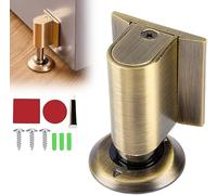 Door Wedge Stopper,2025 New Magnetic Stoppers For Bottom Of D-oor,No Drill Invisible Door-stops For Inside D-oor (Yellow)