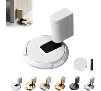 Door Wedge Stopper, Magnetic door stopper wedge, Mechanical Floor Door Stoppers, No-Drill Installation, Adjustable Height, Silent & Secure Mechanical Stopper for Home, Office Doors (White)