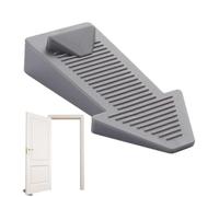 Door Wedges for Bottom of Door, No Punching Stop Wedge Rubber Stops, Versatile Dorm Floor Stopper for Concrete Carpet Stone Tile