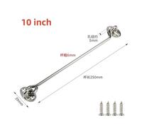Door Window Hook Black Stainless Steel Window Lock With Safety Switch Cabin Window Hook Door Eye Latch Catch Holder With Screws(Sliver-10 inch)