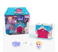 DOORABLES Disney, Elsa, Mini Casa con 2 Figuras de Las Que 1 Sorpresa, y Accesorios, Diferentes Modelos Disponibles, Juguete para Niños a Partir de 3 Años, GIOCHI PREZIOSI, DRB023