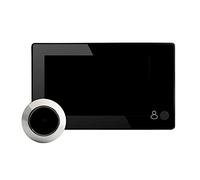 Doorbell Camera, Mirilla de Puerta HD de 4,3 Pulgadas, Timbre Inteligente Digital de Gran Angular de 145 Grados, Monitor de cámara de Seguridad for el hogar con Ojo de Puerta de Color TFT