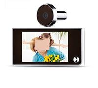 Doorbell Camera, Timbre De Vídeo con Mirilla De 3,5 Pulgadas, Visor De Mirilla con Ángulo De 120 Grados, Timbre Visual De Ojo De Gato For Exteriores For El Hogar Inteligente