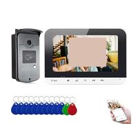Doorbell Camera, Tuya Smart Video Intercom System Monitor Video Door Phone Camera Support(Not TF Card)