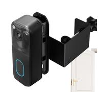 Doorbell Mount, Adjustable Angle Holder for Smart Video Units, No-Drill Camera Bracket for Outdoor Security at Home Business Apartment Dorm or Renter Use, 5.31x3.07x3.34 Inches