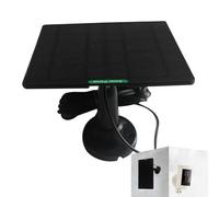 Doorbell Solar Charger, Video Doorbell Charging Panel, Camera Accessory for Outdoor Walls, Apartment Gates, Yards, Dorms, and Store Entrances, 7.76x6.57x0.39 inches
