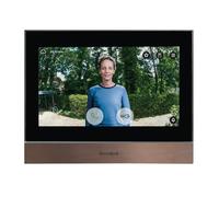 DoorBird A1104T IP Video - Unidad Interior para videoportero IP con Pantalla, WiFi, LAN con Barra de Acero Inoxidable en Aspecto de Bronce Cepillado