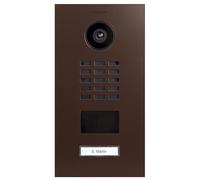 Doorbird D2101V RAL 8011 - Portero de vídeo IP 1 Timbre con Lector de Insignia RFID