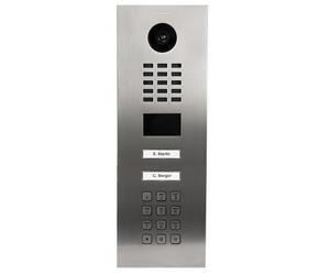 Doorbird d2102kv sistema de intercomunicación de video acero inoxidab