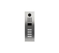DoorBird D2104V IP - Estación de vídeo para 4 Unidades residenciales y comerciales | Videoportero con 4 Botones de Llamada, RFID, vídeo HD, Sensor de Movimiento, en Acero Inoxidable V2A